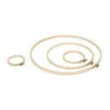 6-Pack Bulk Buy Darice DIY Crafts Wooden Embroidery Hoops Round 8 inches 39014